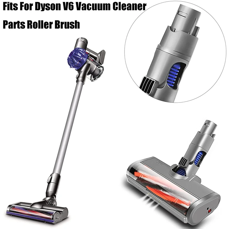 Электрическая турбороликовая щетка для Dyson V6 DC58 DC59 DC61 DC62 быстросъемная со