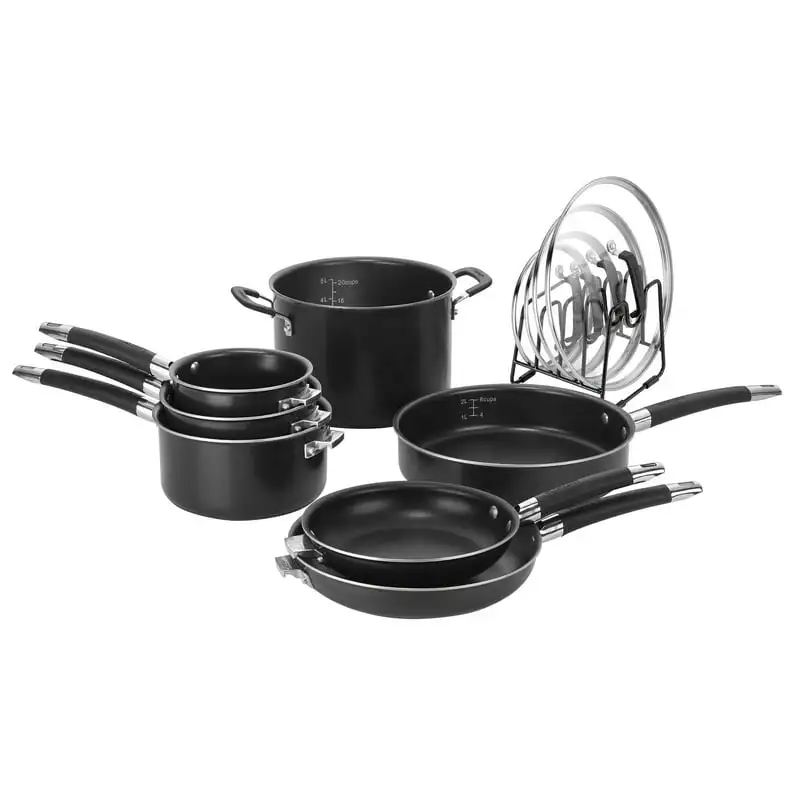 

Aluminum Smart Nest Non-Stick Aluminum 12 Piece set