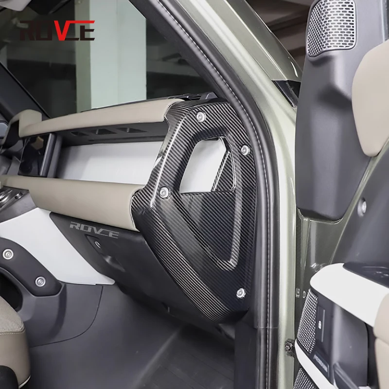 ROVCE 18 шт. для Land Rover Defender 90 110 2020-2024 подлинное углеродное волокно стильная