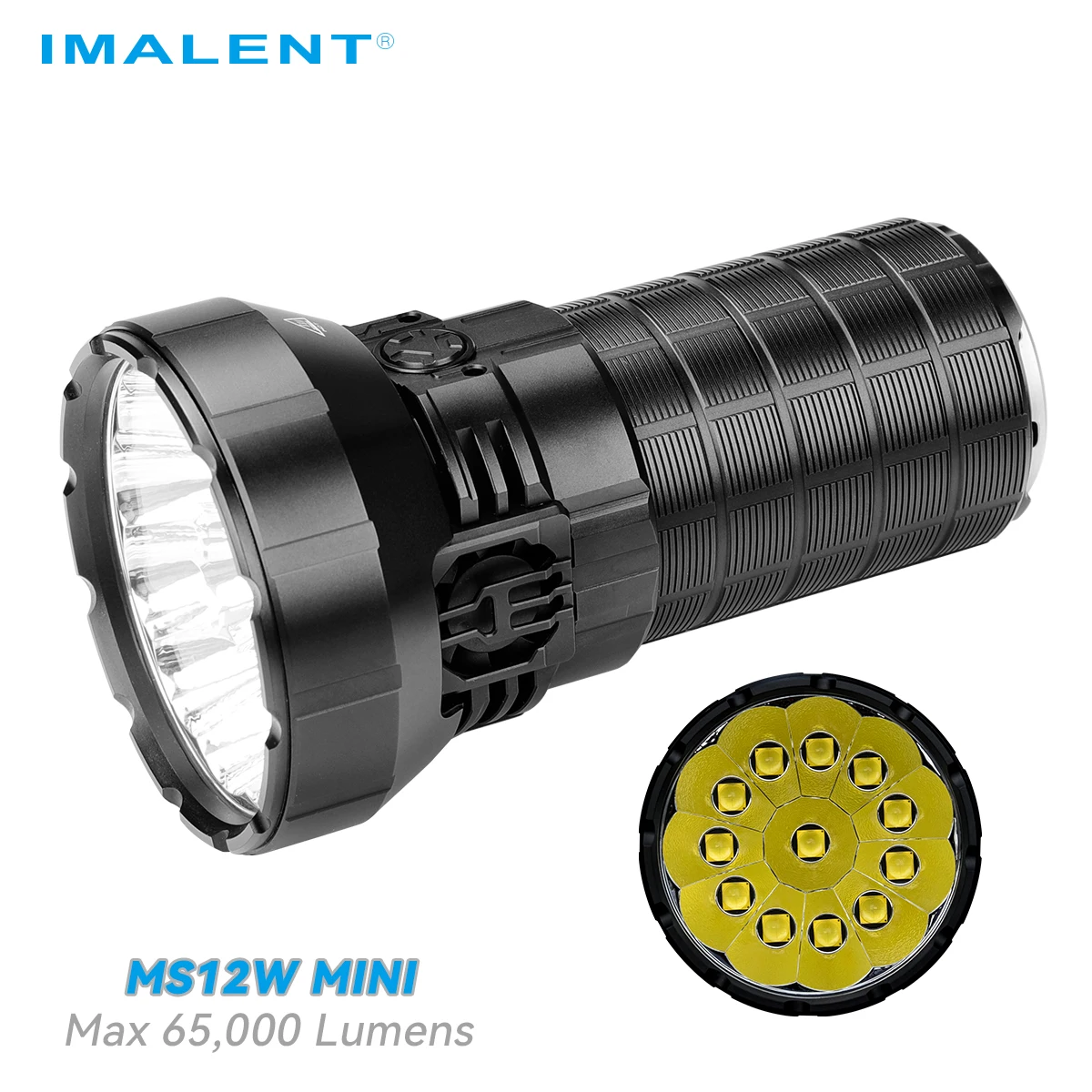 IMALENT MS12W MINI 65000Lumens Brightest EDC Powerful Flashlight NEW Self Defense CREE XHP70 Rechargeable Lamp Free Shipping