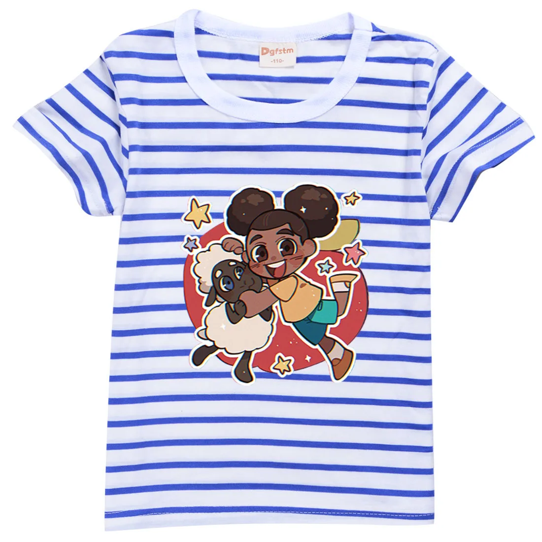 

Amanda The Adventurer T Shirts Kids Cartoon Clothes Baby Girls Short Sleeves T-Shirt Boys Casual Streetwear Summer Hip Hop Shirt