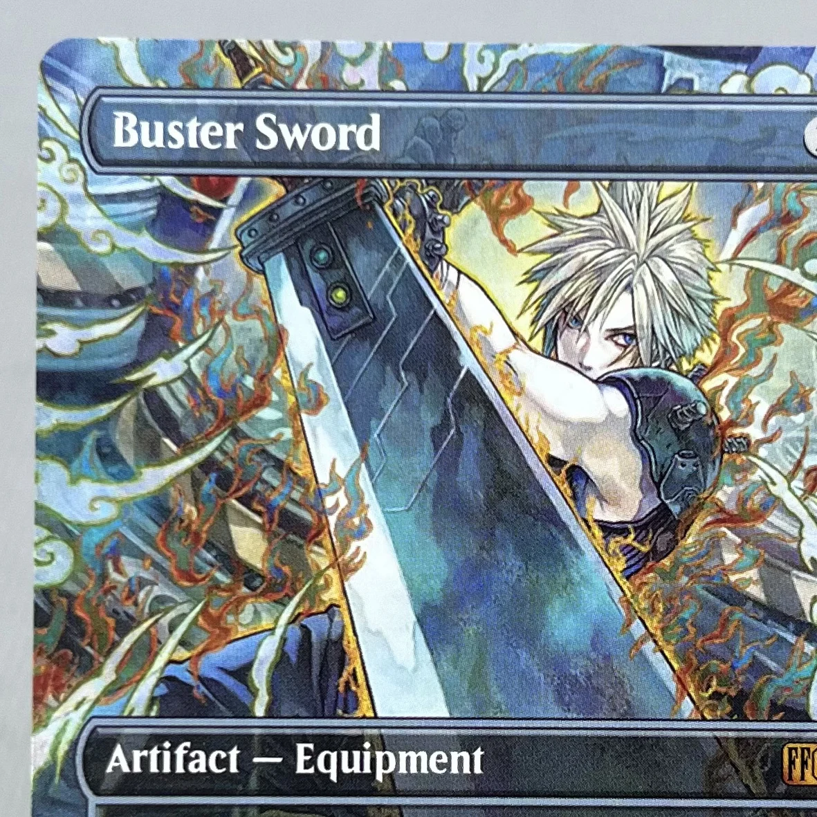 Фото FIN HOLO14-I01 Tcg прокси волшебные карты Sephiroth, Fabled SOLDIER Виви или 3) Buster Sword Squall, SeeD Mercenary собрание №5