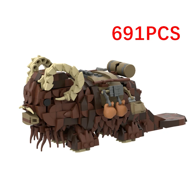 MOC-97302 Товары из фильма Zoon Yak Строительные блоки Космические войны Монстр Зверь