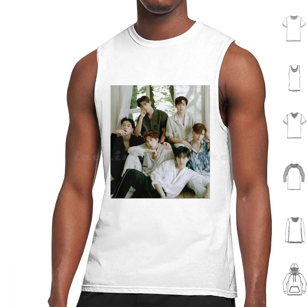 

2Pm Group Photo-2 Tank Tops Print Cotton 2Pm 2Pm Member 2Pm Group 2Pm Boy Band 2Pm Korean 2Pm Kpop 2Pm Korean Band