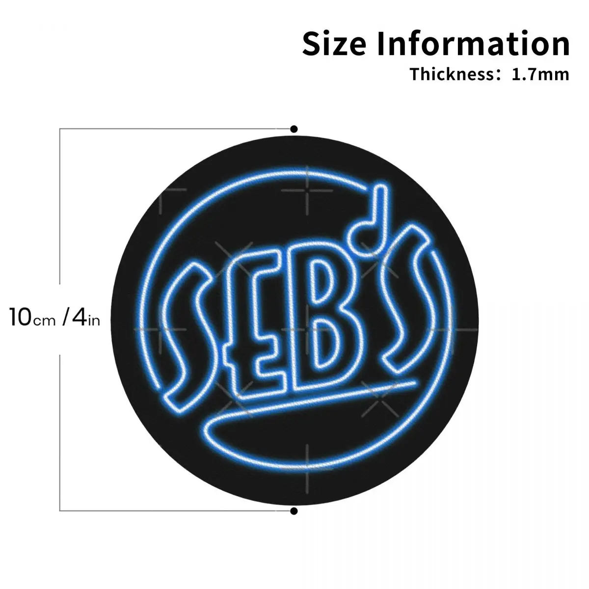 Seb S - La Land Кожаные подставки для кухонного бара (4 шт. в упаковке)