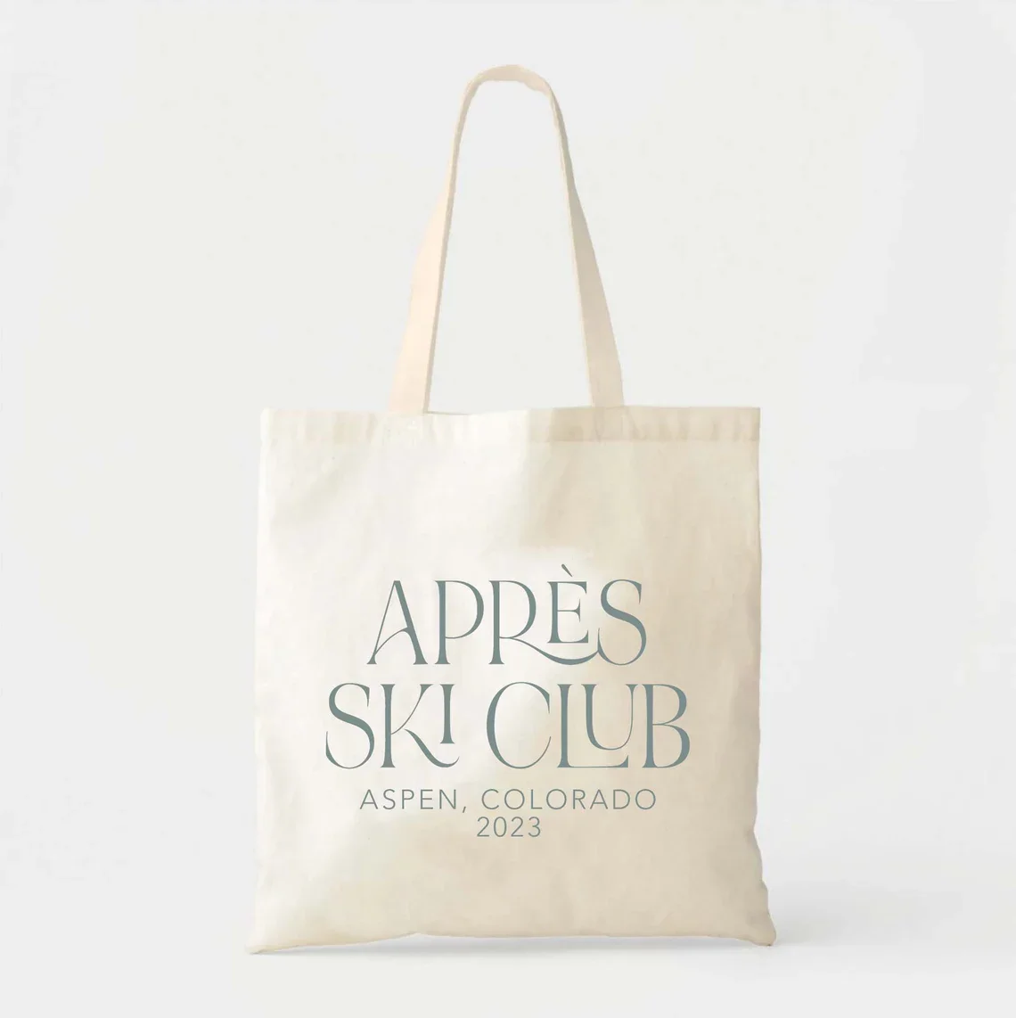 Apres Ski Tote - Mountain Welcome Altitude Kit Favor Bags Winter Sports Weekend Gift Bag Зима