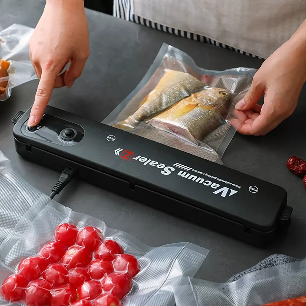 

Vacuum Sealer Packaging Machine 220V/110VAutomatic Commercial Household Food Vacuum Sealer Film Sealer Vacuum Packer