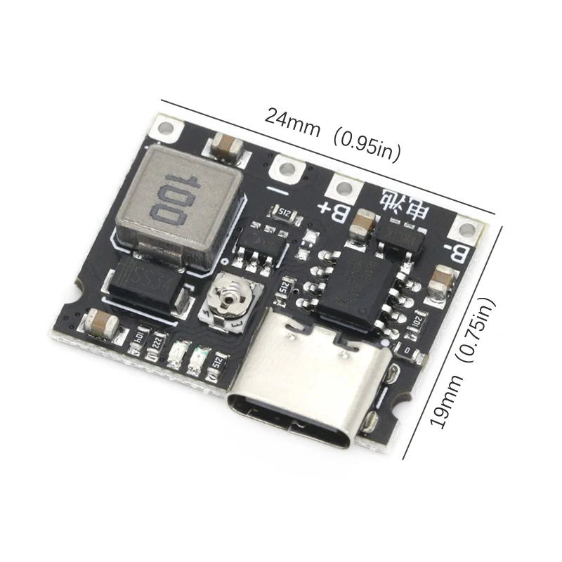 

Литий-ионный-18650 3,7 в 4,2 в, плата зарядного устройства для аккумулятора, Повышающий Модуль, запчасти для набора «сделай сам»