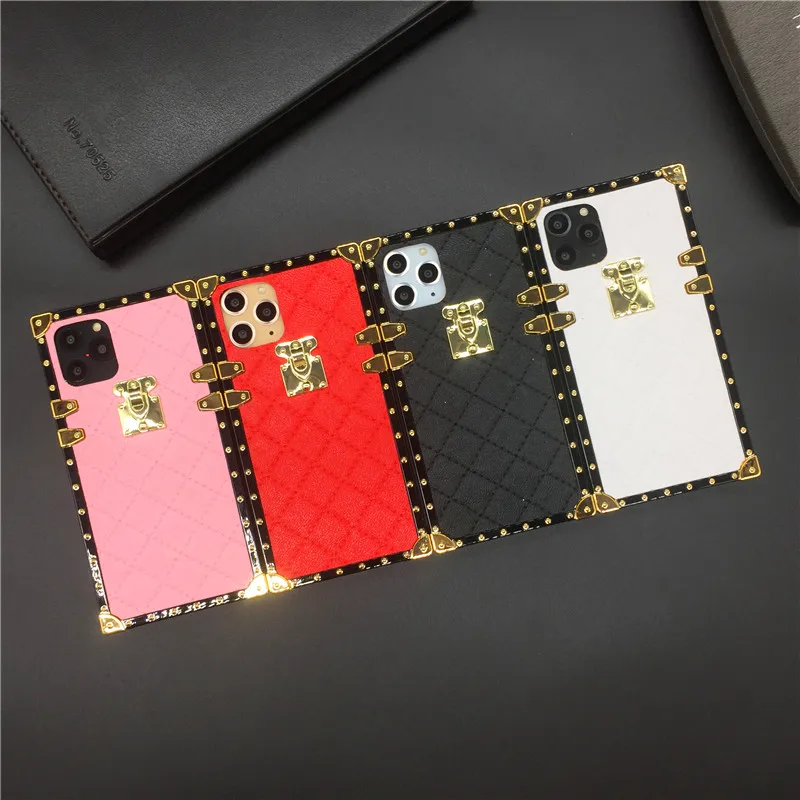 Модный квадратный мягкий кожаный чехол в клетку для huawei Mate 30 PRO 40 P30 Lite P40 P20 Pro Enjoy 20