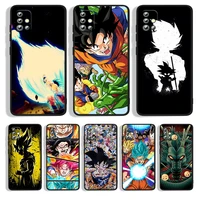 cas anime dragon ball shell for samsung a73 a72 a71 a53 a52 a51 a41 a33 a32 a31 a22 a21s a13 a12 a03s a02 5g black phone case