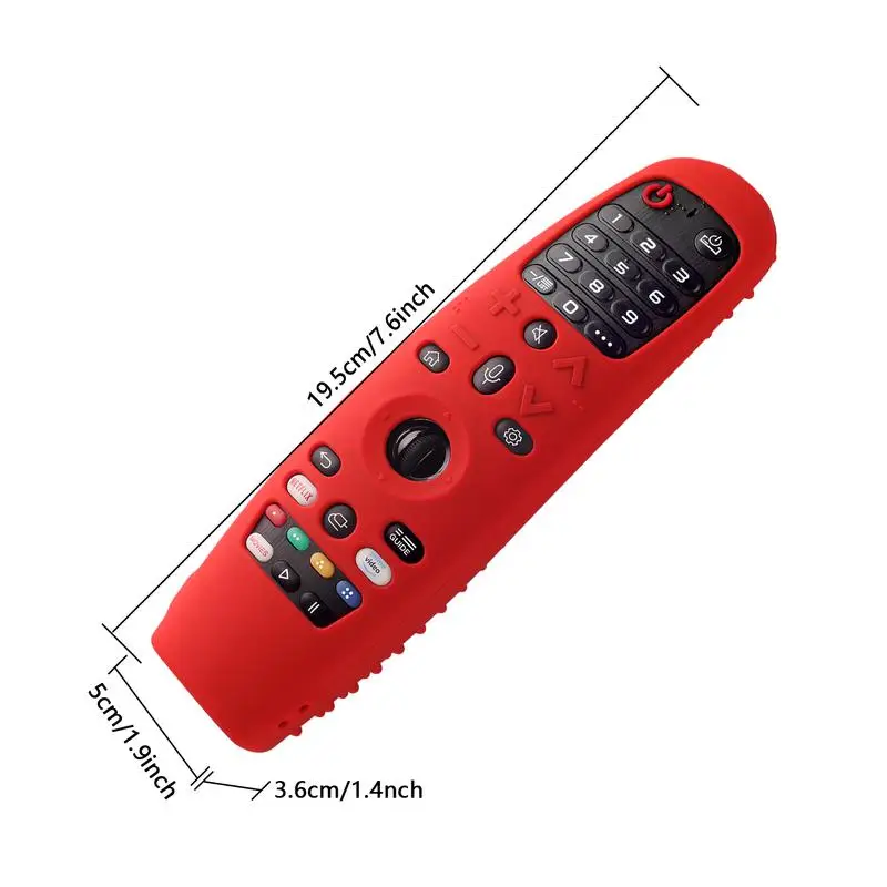 Силиконовый чехол для LG Smart TV Magic AN-MR19BA/MR18BA защитный телефона/MR650A/MR20GA AKB75855501 -