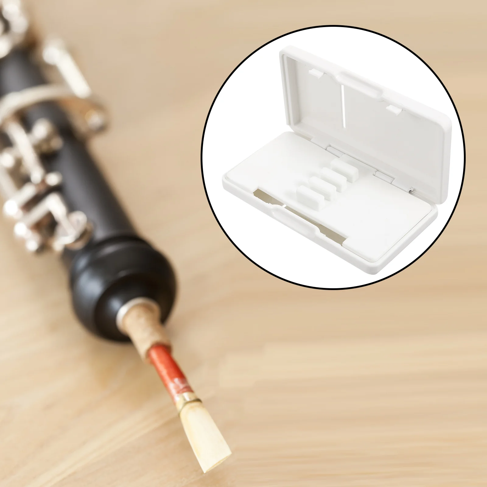 Oboe Accessory Reed Carrying Box Reeds Protector Holder Portable Music Instrument