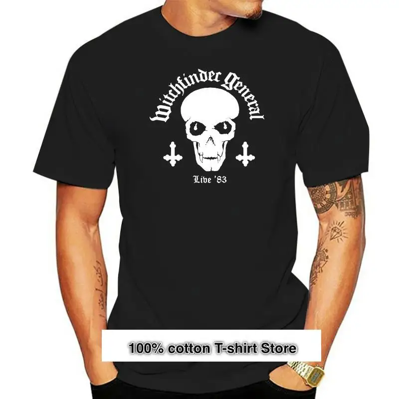 

Camiseta de WITCHFINDER GENERAL Live 83, camiseta (tanque NWOBHM Angel Witch Сатана)