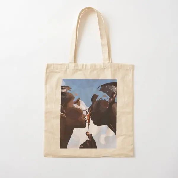 Прорывная хлопчатобумажная Холщовая Сумка для продуктов Женская многоразовая