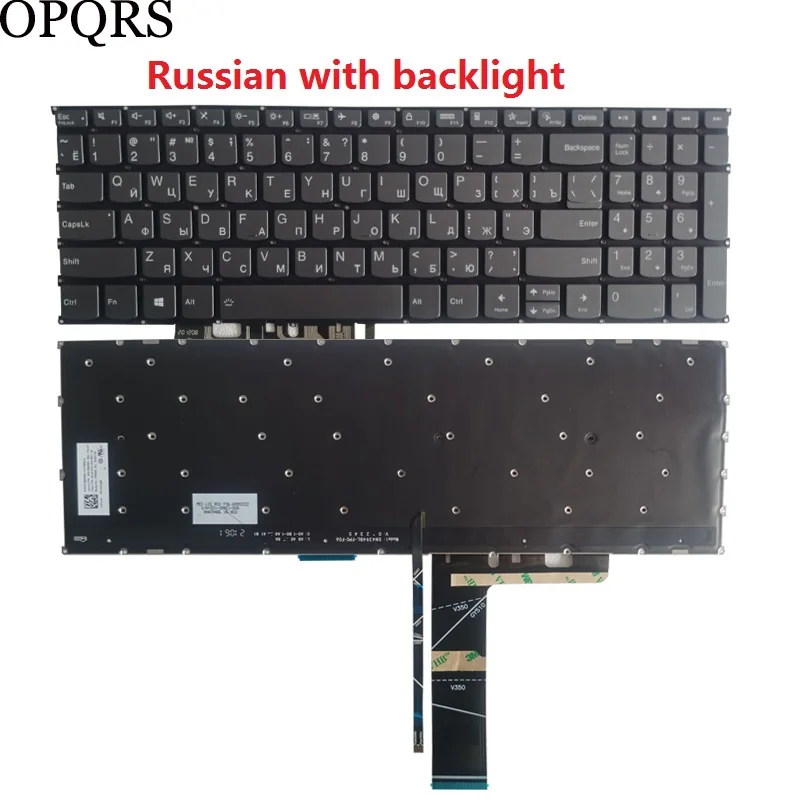 Клавиатура для ноутбука Lenovo ideapad 3-15ITL6 3-15ADA6 3-15ALC6 русская/английская/французская