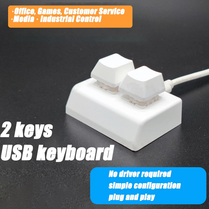 

Макромеханическая клавиатура Macropad, RGB мини-клавиатура для игр, программируемая ручка, клавиатуры с красным переключателем, 2 клавиши для ...