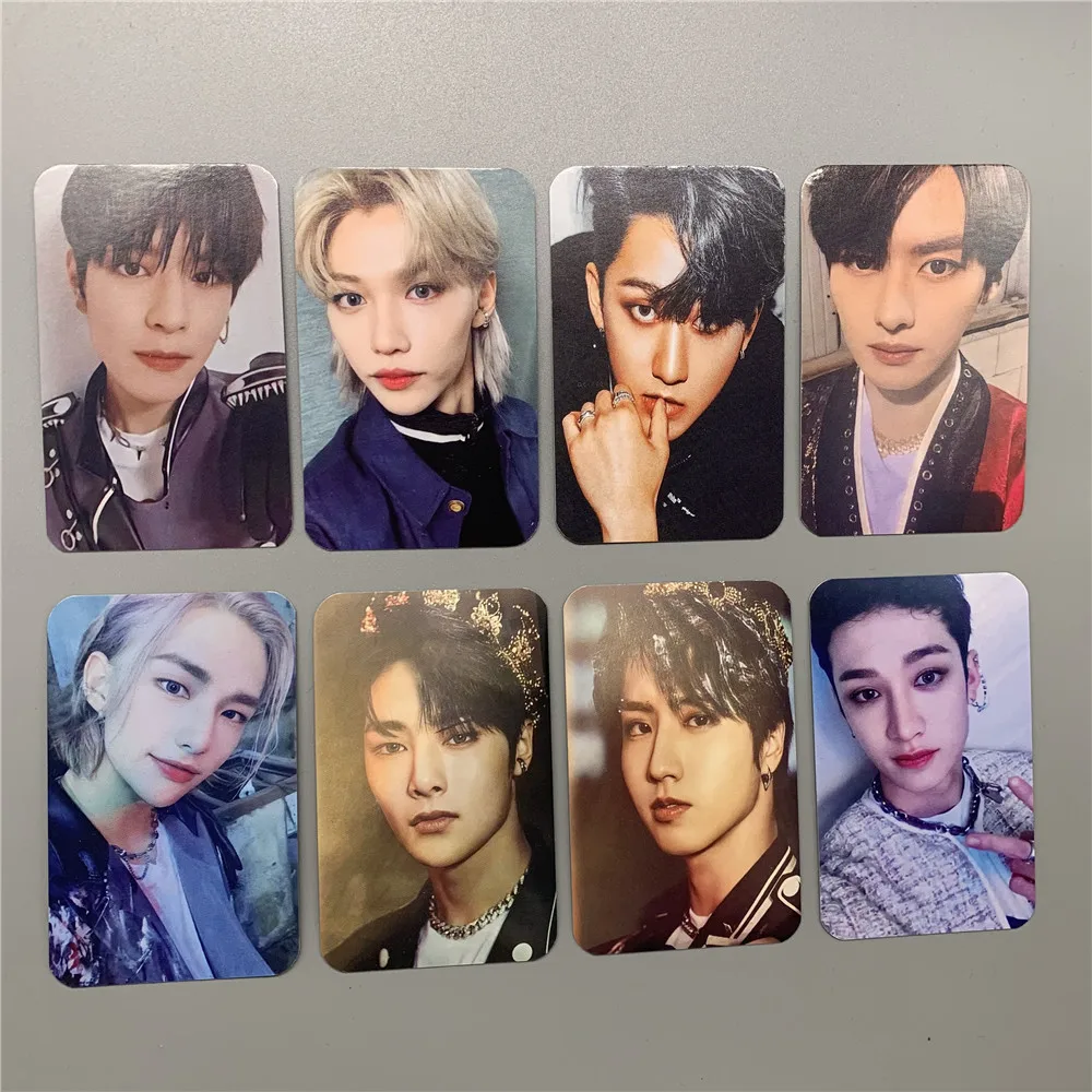 

8pcs/set KPOP Stray Kids Album GO Live Photocard Double SIdes Card LOMO Postcard Bang Chan Hyun-Jin Felix Fans Collection Gift