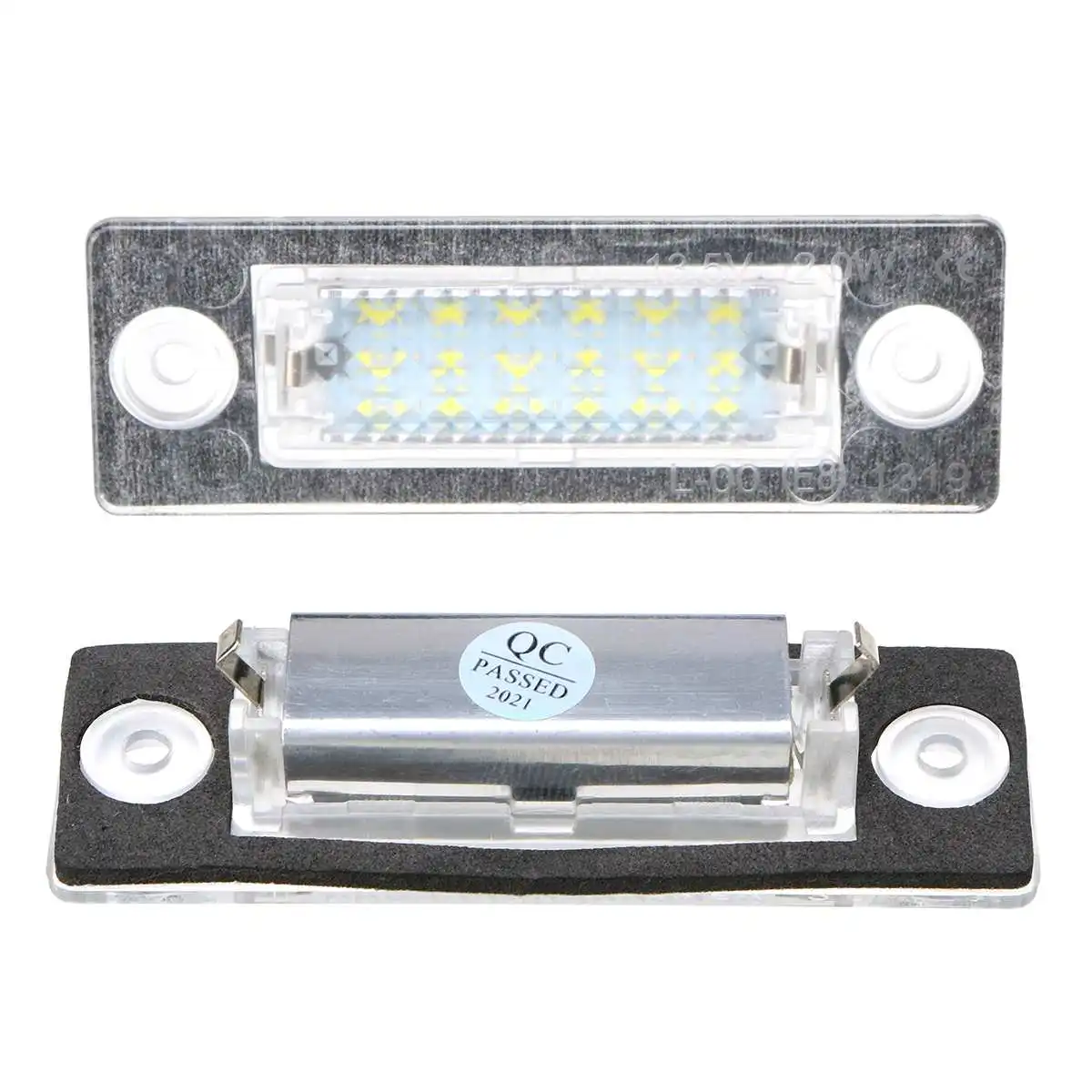

2x License Number Plate Light Lamp 18-LED For VW Caddy Transporter T5 Passat Golf Touran Jetta For Skoda