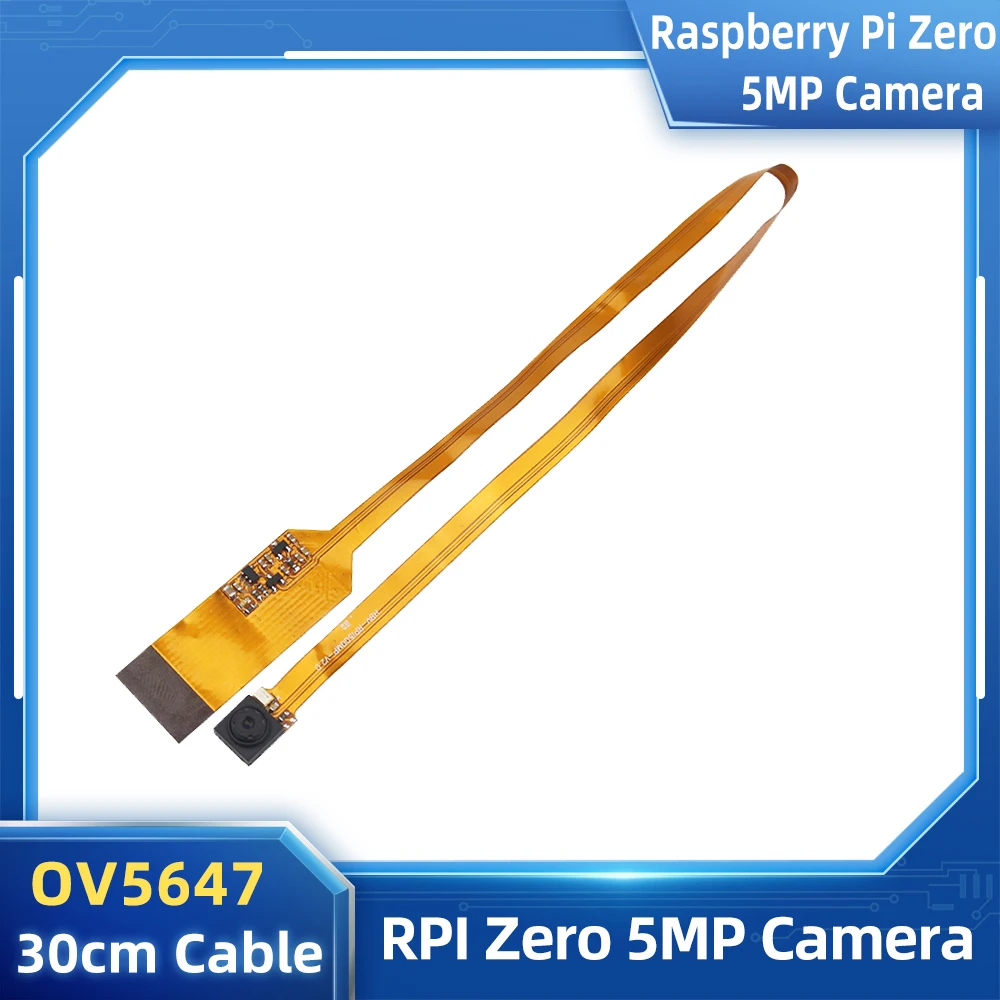 

Raspberry Pi Zero 5 Мп камера OV5647 5 см 30 см длина поддержка 1080P Веб-камера для Pi Zero 2 Вт 1,3