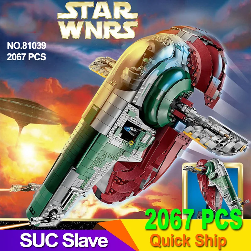 Новинка 19029 05037 UCS Slave 1 совместимый с 75060 блоками кирпичи развивающая игрушка