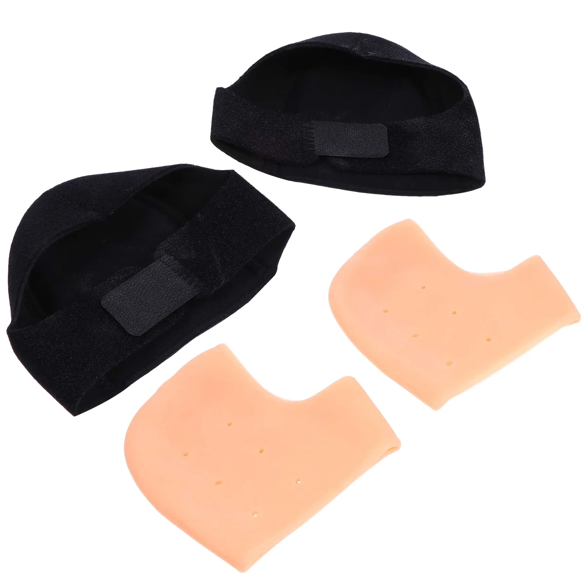 

Socks Heel Skin Plantar Fasciitis Dry Cracked Insoles Sleeve Silicone Pads Cushion High Half Hard Sleeves Heels Foot