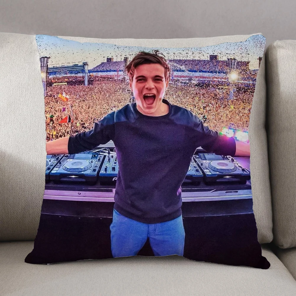 Персонализированные Плюшевые Чехлы Для Подушек Martin Garrix Декоративная Квадратная