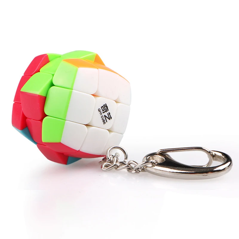 

Мини куб 3x3x3 Магнитный магический куб головоломка Mofangge для начинающих пазл куб волшебные игрушки для детская забавная брелок