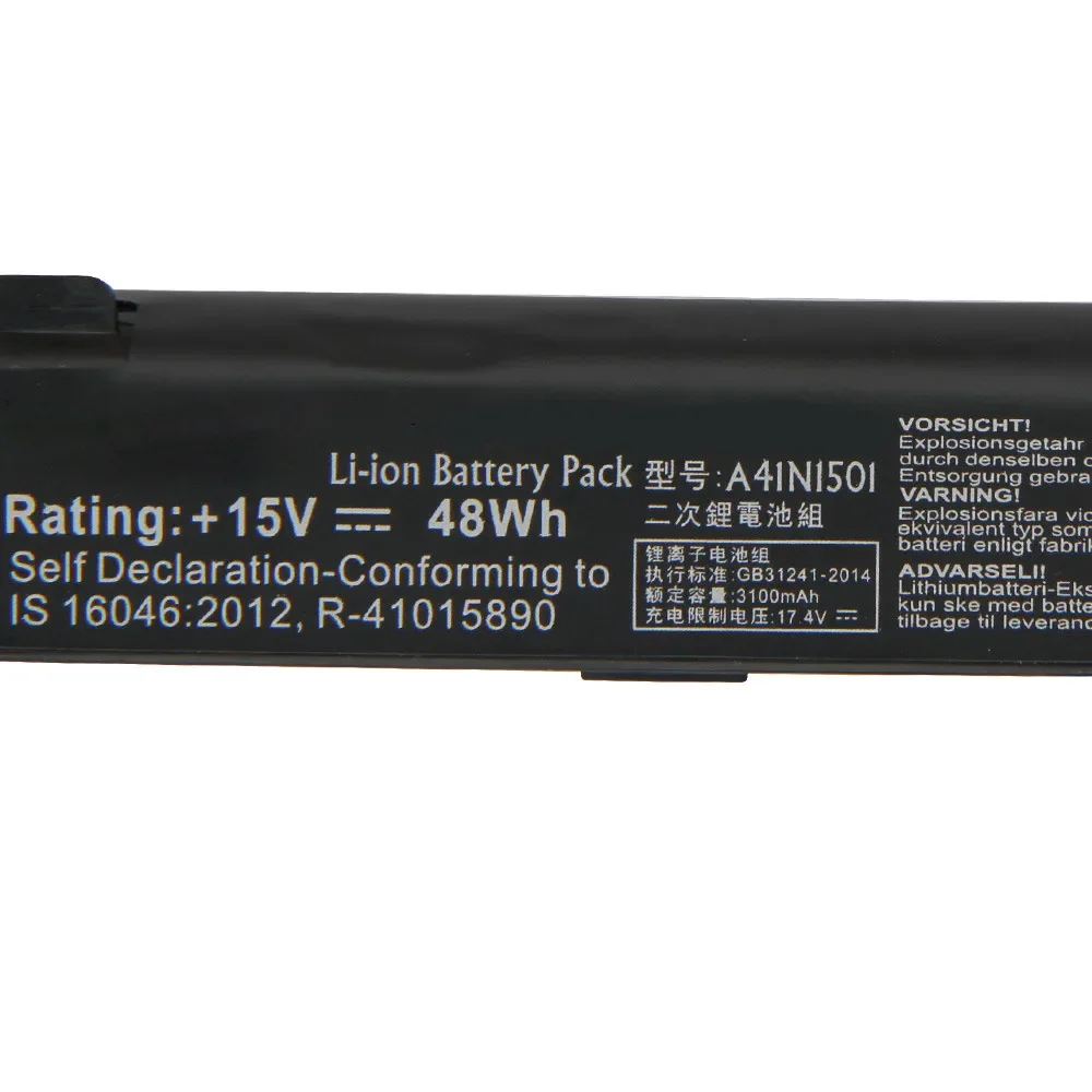 Новая сменная батарея A41N1501 A41LK9H для ASUS N552V N552VW N752 N752V N752VW GL752VW GL752V CA