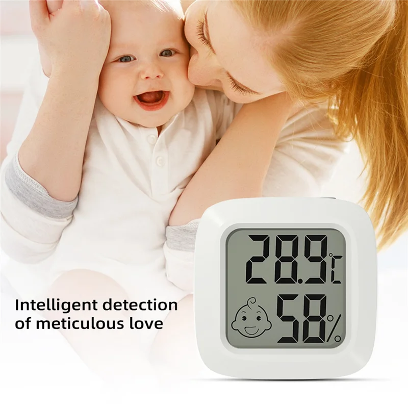 Цифровая метеостанция Мини термометр-гигрометр с ЖК дисплеем измеритель