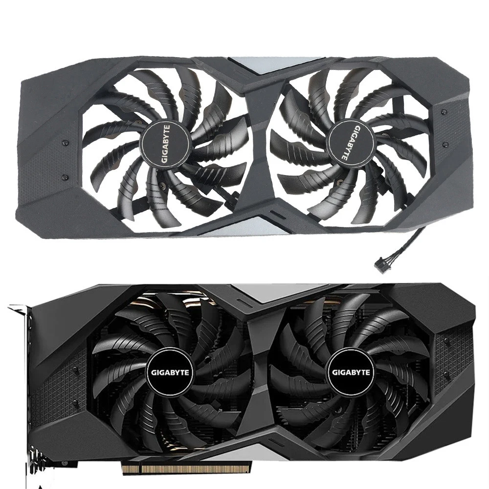 

95MM PLD10010S12H GTX1660Ti GTX 1650 GPU Fan For Gigabyte RTX2070 RTX 2060 SUPER 2070 WINDFORCE Graphics Card Fan with Case