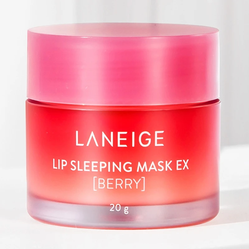 

Korea Laneige Cosmetic Lip Sleeping Mask 20g Berry Essence Pink Lip Care Moisture Lip Balm Smoothing Dryness Exfoliating