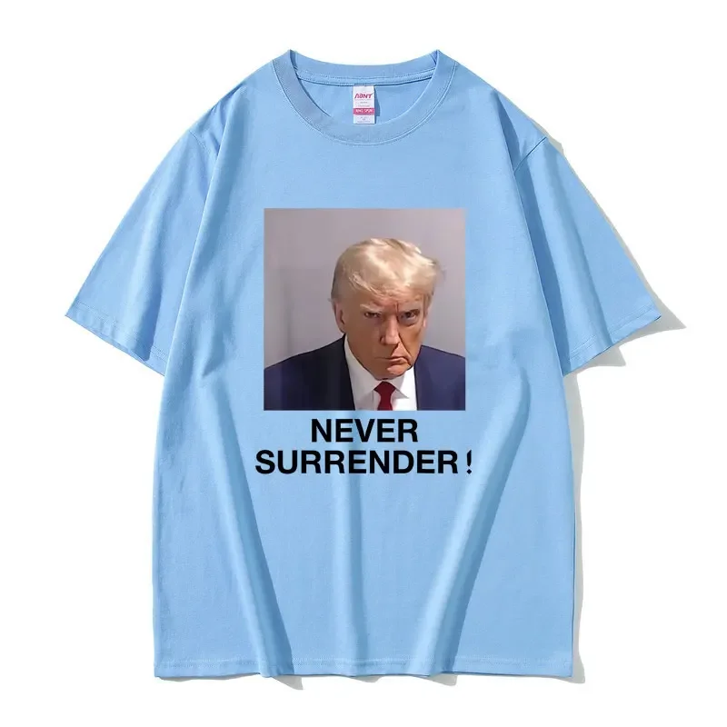 Футболка Mugshot Мужская/женская с забавным Дональдом Трампом повседневная