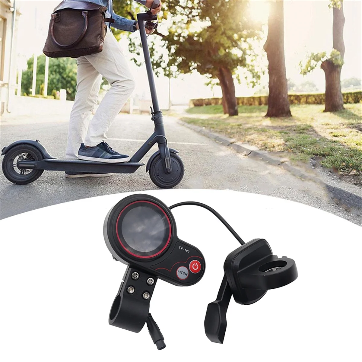 6PIN TF-100 ЖК-дисплей дроссельной заслонки для большого пальца Kugoo M4/M4 Pro приборная