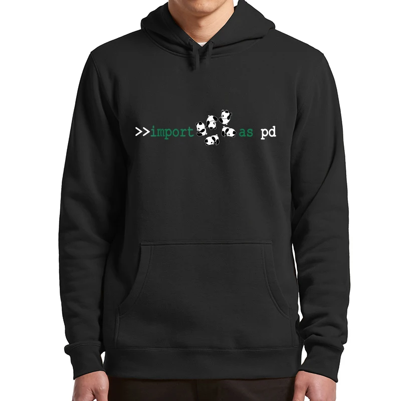 

Imported Panda Python Programming Computer Science Hoodie Import Pandas As Pd Geek Nerd Funny Pullover For Programmers