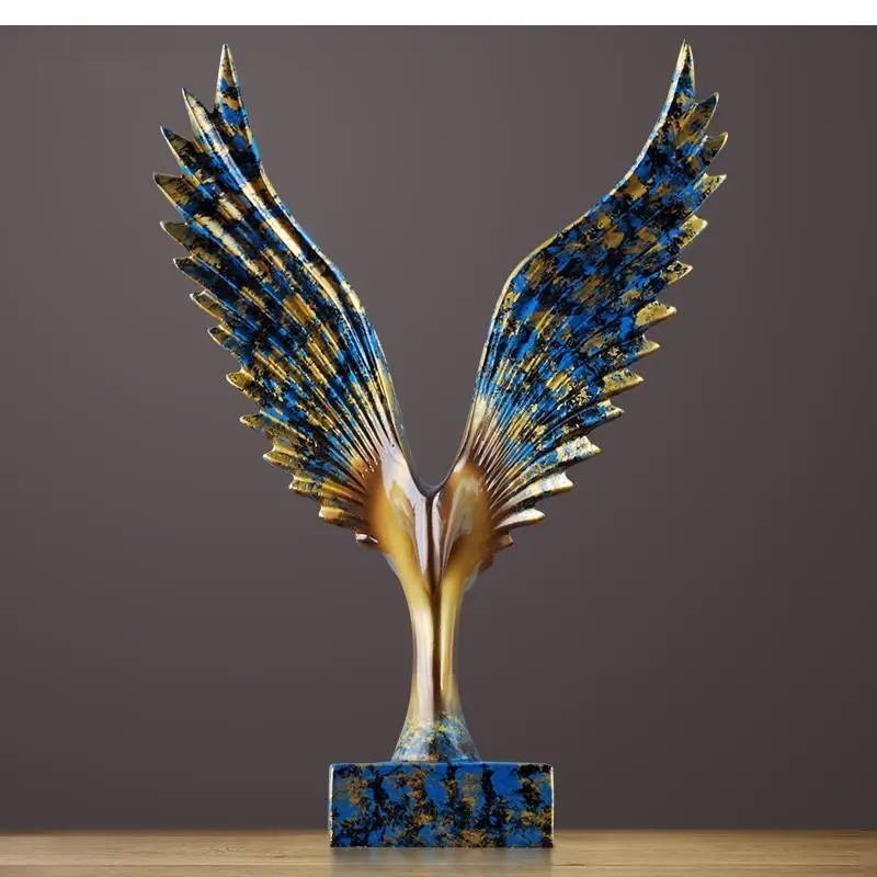 Украшение орла из смолы аксессуары для дома мягкие крылья Dapeng офисные поделки