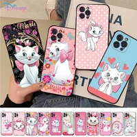 disney marie cat phone case for iphone 11 12 pro xs max 8 7 6 6s plus x 5s se 2020 xr cover