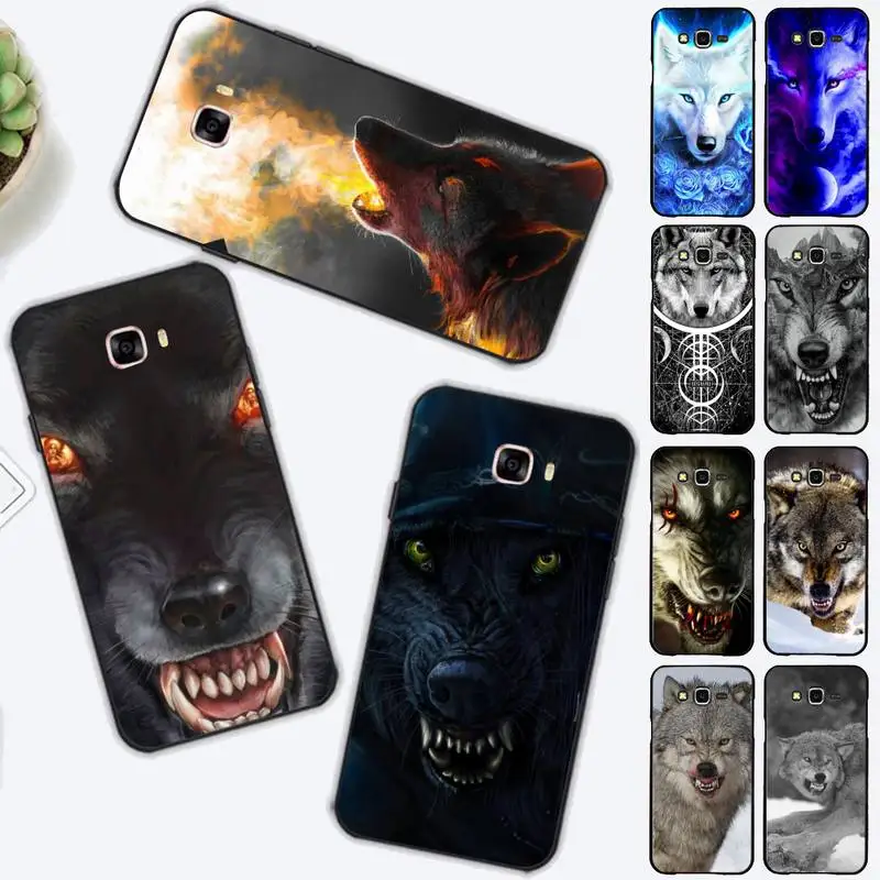 

Wolf Phone Case for Samsung J 2 3 4 5 6 7 8 prime plus 2018 2017 2016 core