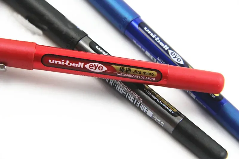 3 шт. Mitsubishi Uni-ball Eye Ultra Micro UB-150 0 5 мм/0 38 мм гелевая ручка Выдвижная шариковая