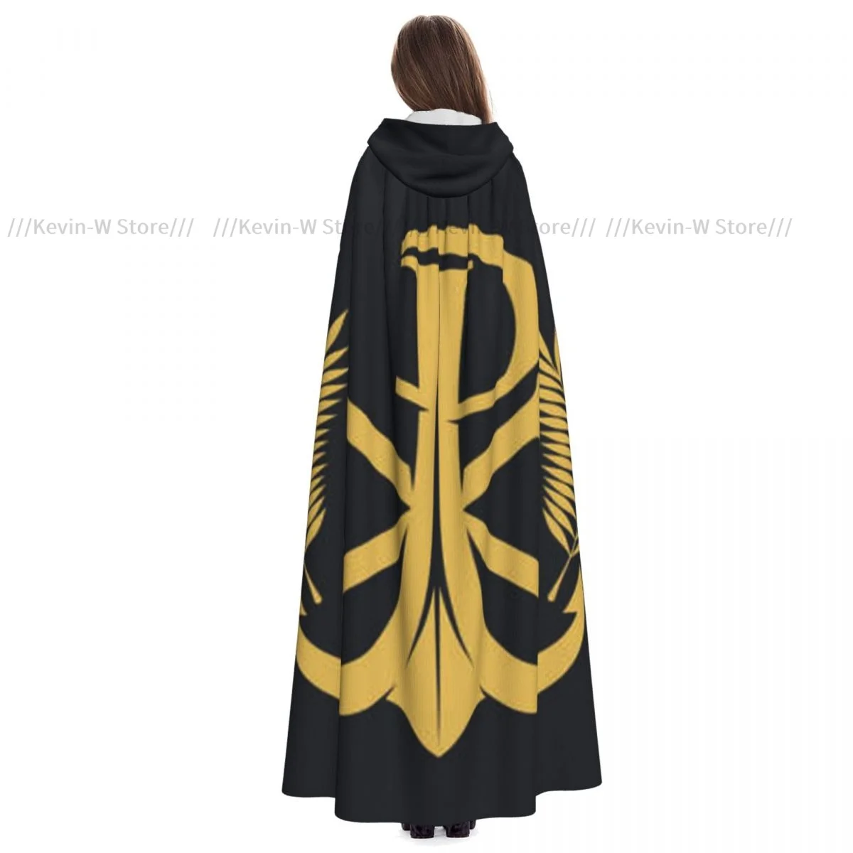 Фотофон с капюшоном христианская иллюстрация средневековый костюм ведьма