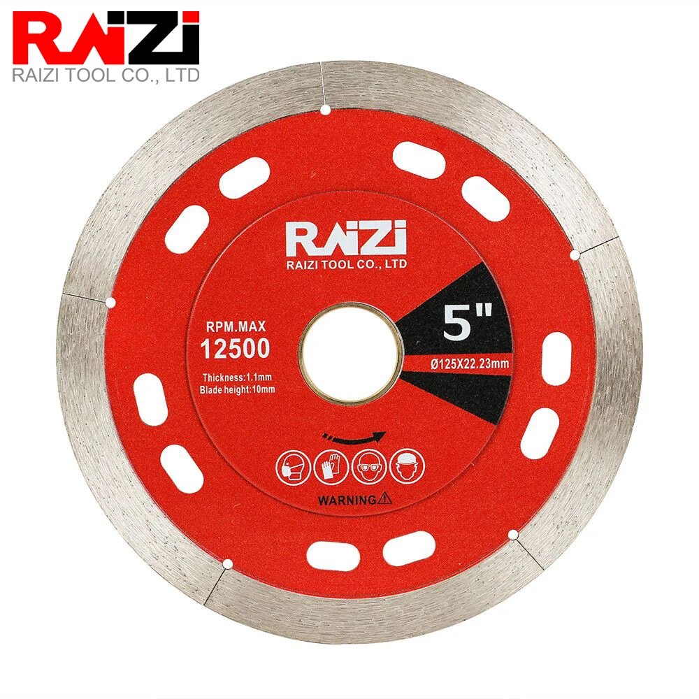 RAIZI 115/125MM diamentowe ostrze piły suche cięcie na szlifierka kątowa do materiałów ceramicznych ostrze tnące płytka porcelanowa tarcza tnąca 1 RAIZI 115/125MM diamentowe ostrze piły suche cięcie na szlifierka kątowa do materiałów ceramicznych ostrze tnące płytka porcelanowa tarcza tnąca 1