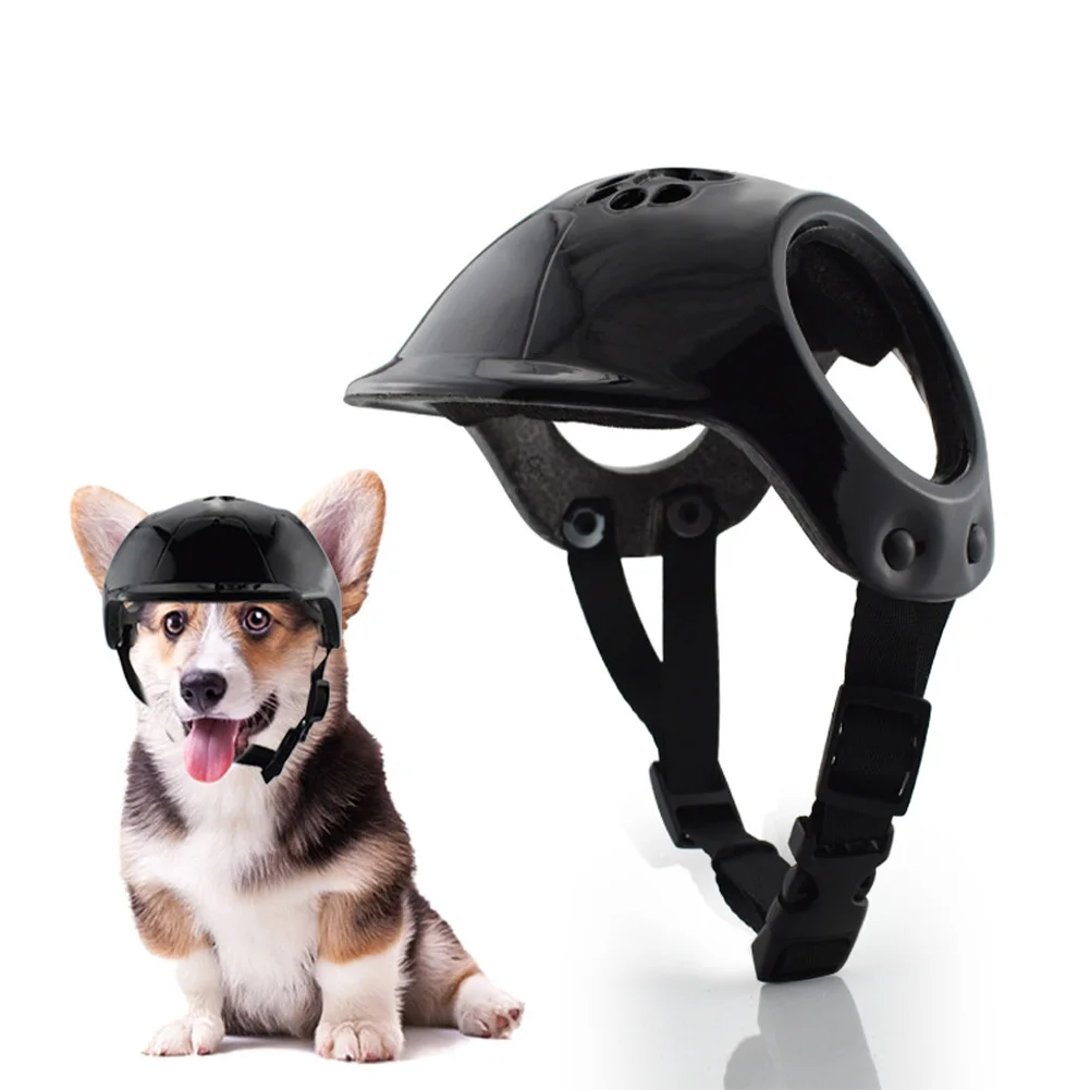 Шлем для собак с отверстиями ушей Удобная внутренняя подкладка маленьких