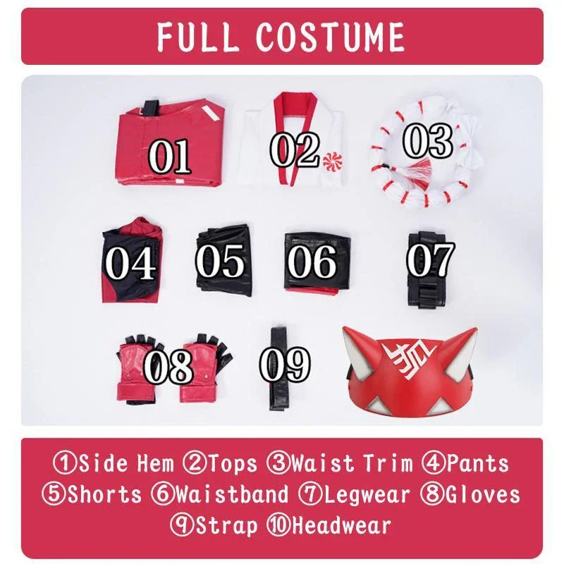 Кирико Косплей Костюм Кимоно игра высокое качество Униформа женский костюм