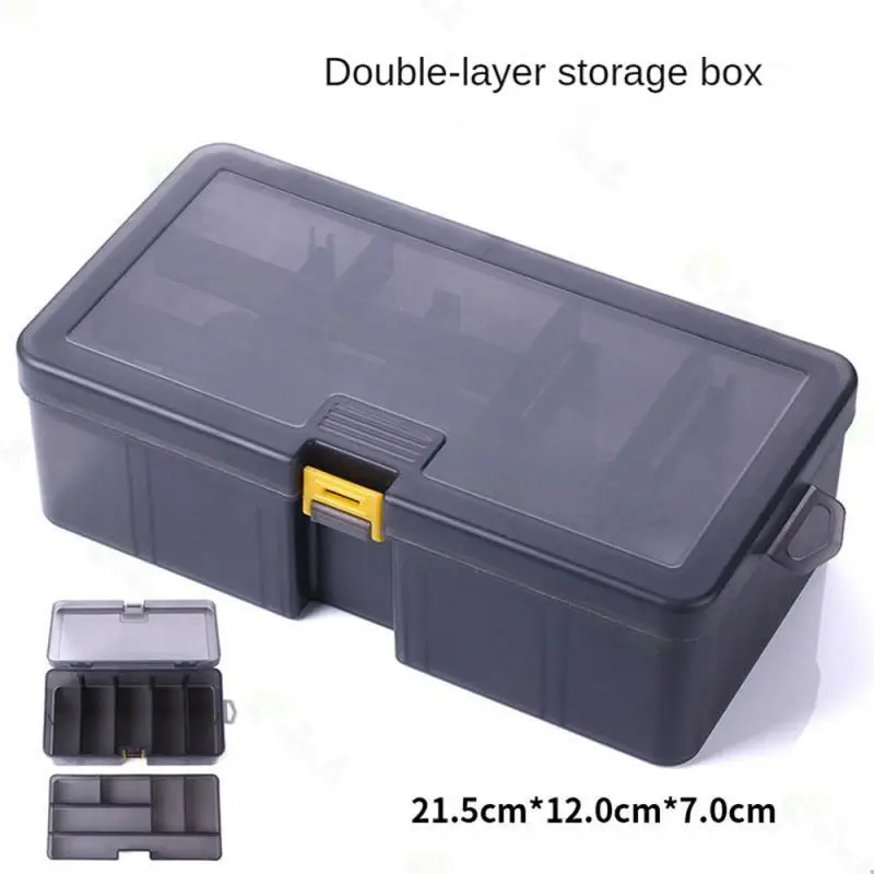 

Fishing Tackle Box Waterproof Adjustable Compartments Multi-Functional Fishing Accessories Storage Box Plastic Organizing Boxes