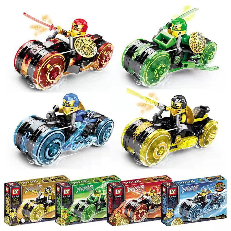 1-4 шт. Детский конструктор Ниндзяго |