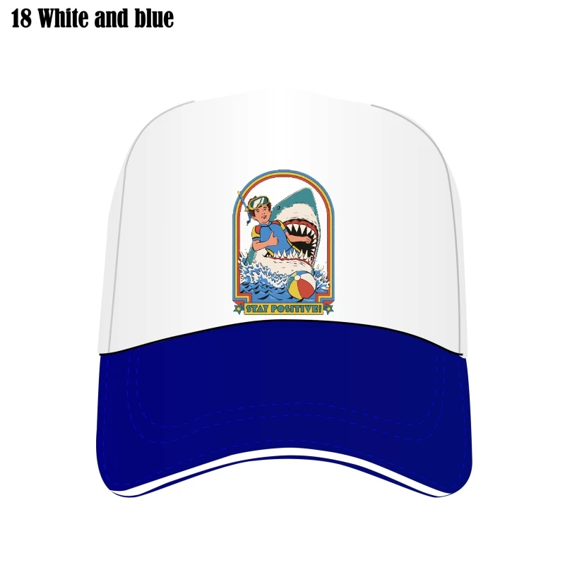 

Title: Stay Positive Print Woman Custom Hat Summer Comfortable Adjustable High Quality Japanese Bill Hats Fashion Vintage Custom