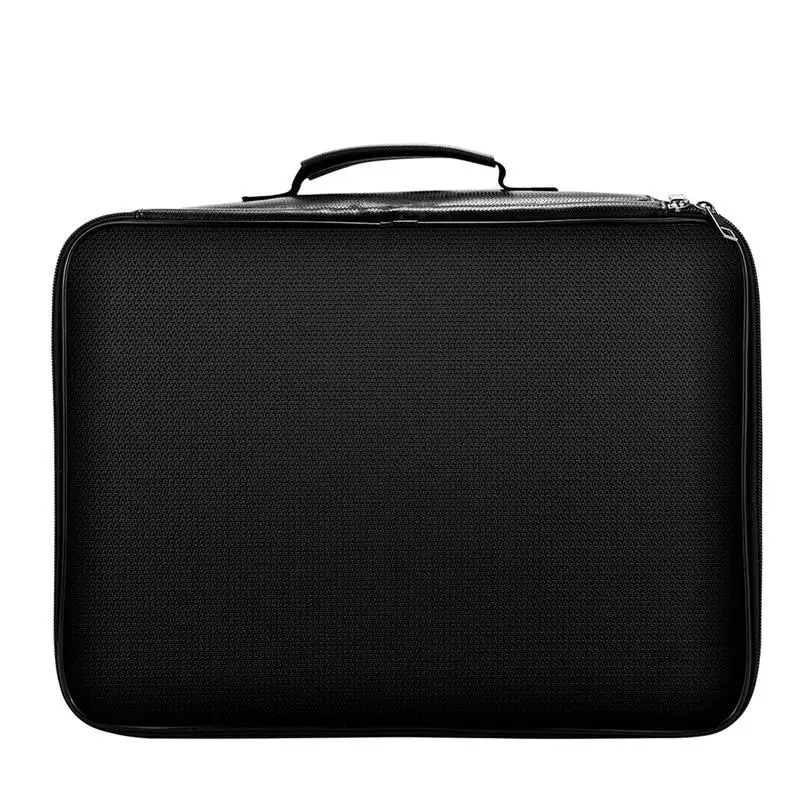 

File Bag Document Bag With Password Lock Waterproof Certificate File Organizer Credit Card Holder For Business Travel Handbag
