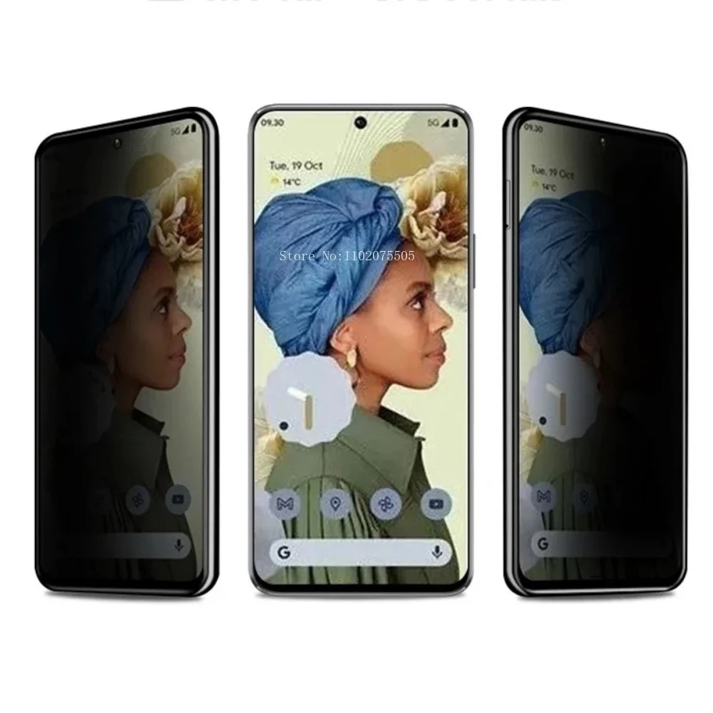 Антишпионское закаленное стекло для Google Pixel 7a Pro 6 6a защитная пленка GOOGLE 8a 5 шт.