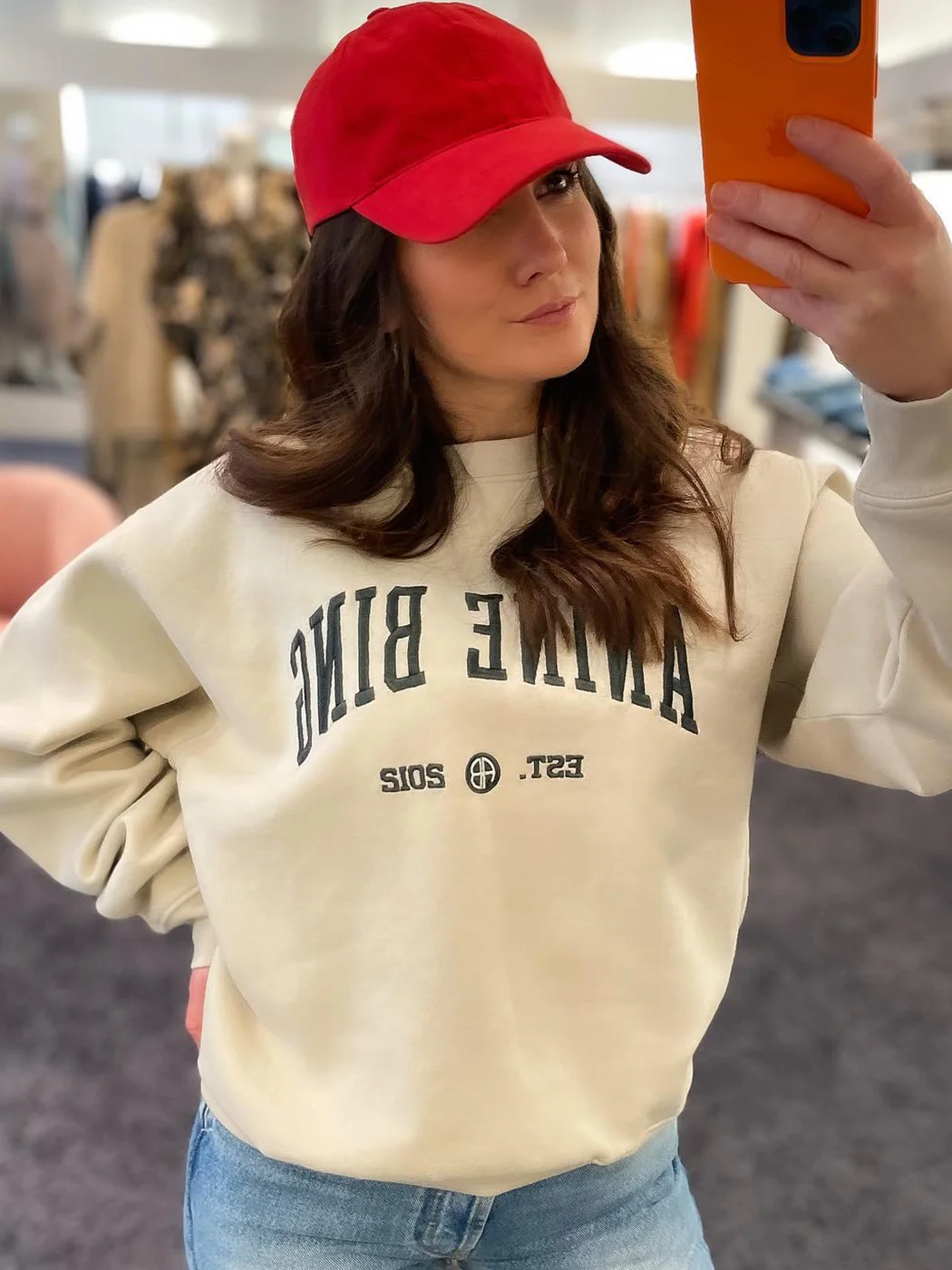 

Letter Embroidered Sweatshirts for Women Fashion Hooded Pullovers Female Loose Sweatshirt Hoodies 2023 Spring Autumn