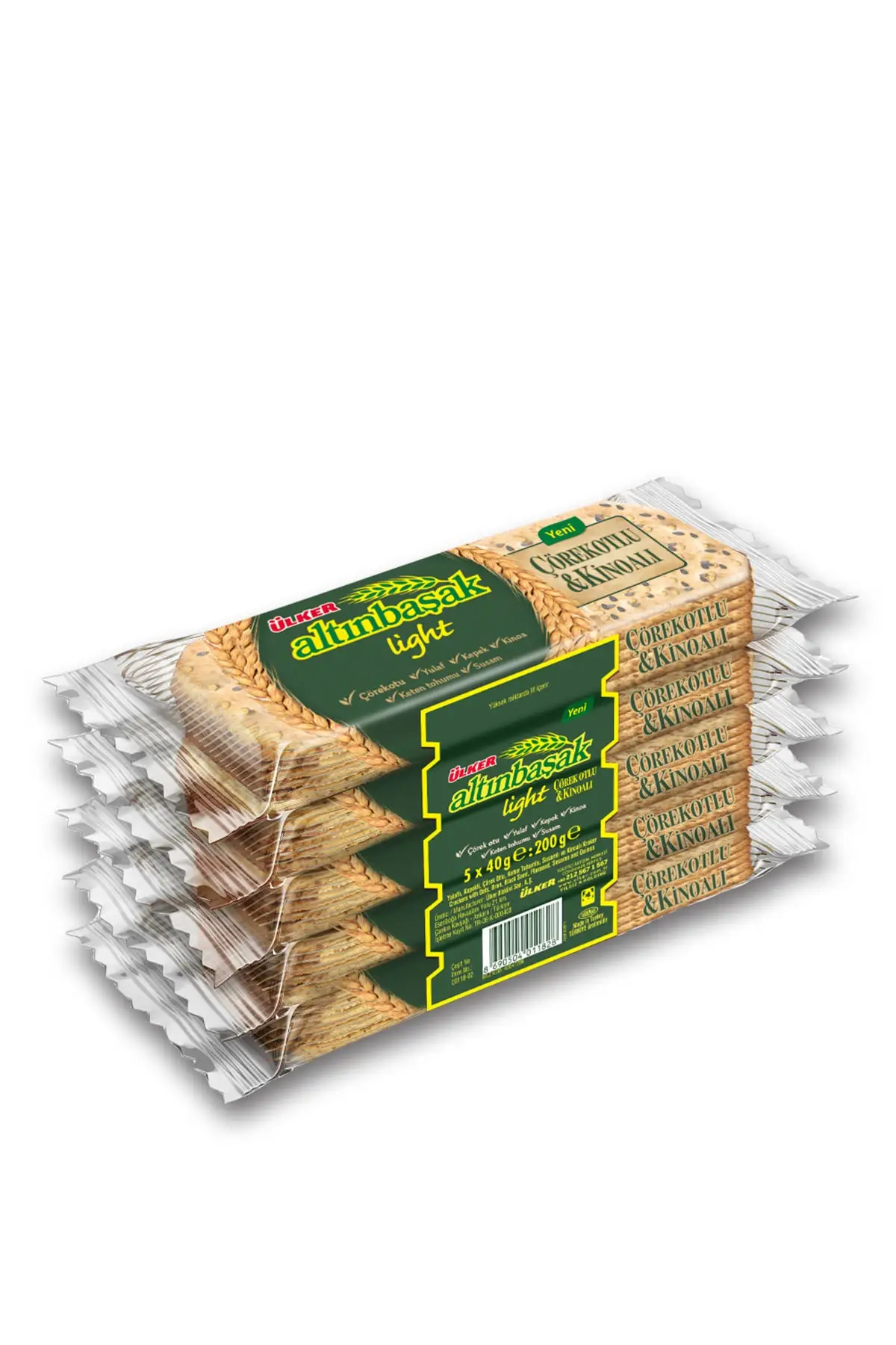 

Altinbasak Corekot quoali Cracker 5 x40gr X18 Pieces