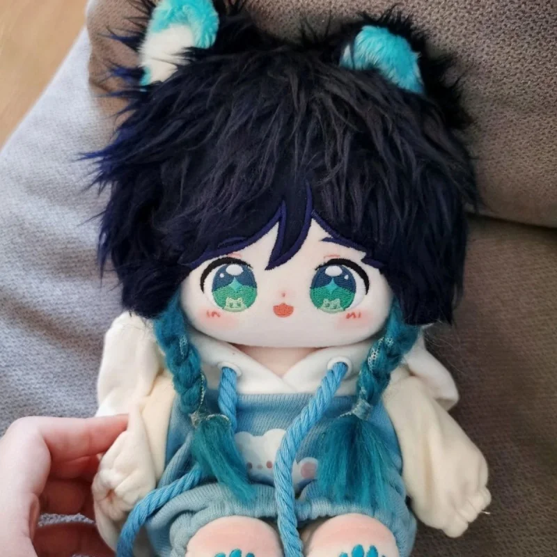 Игра Genshin Impact Venti 20 см плюшевые куклы игрушка кукла с телом тела плюшевый Косплей